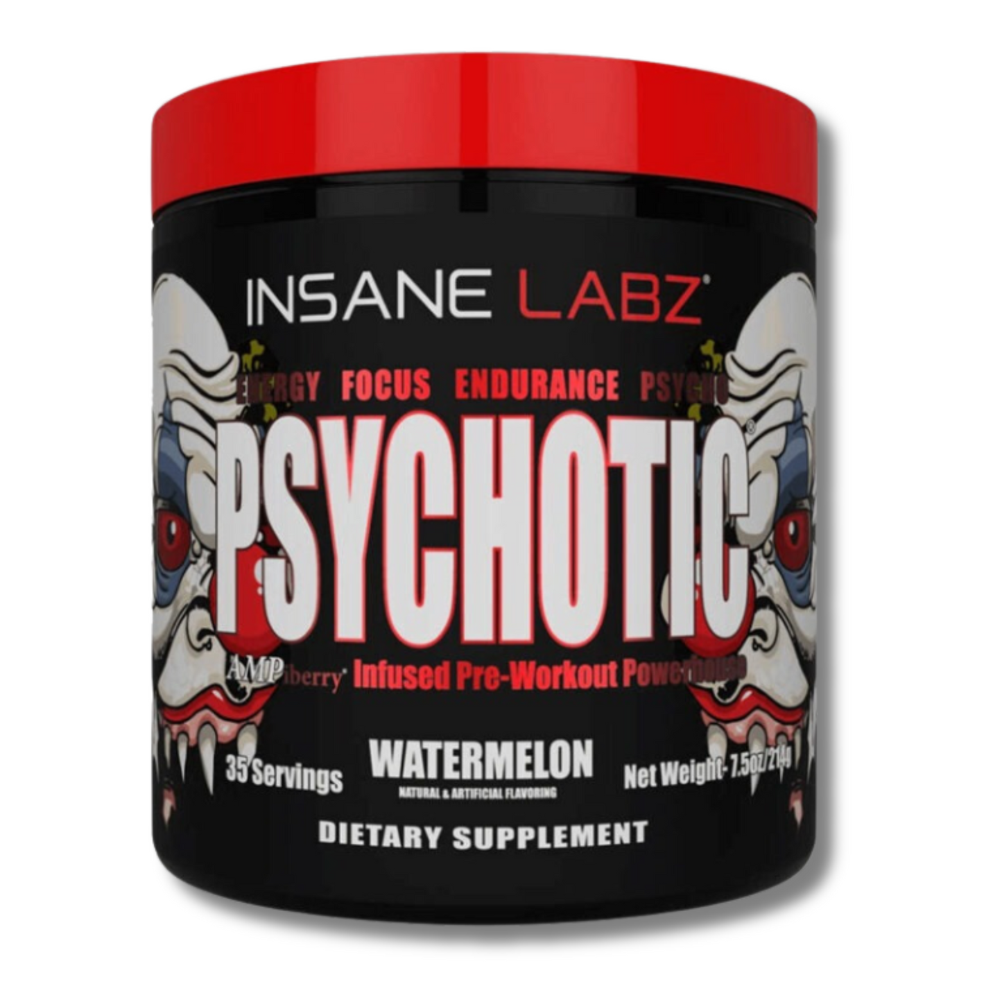 INSANE LABZ PSYCHOTIC pre-workout watermelon