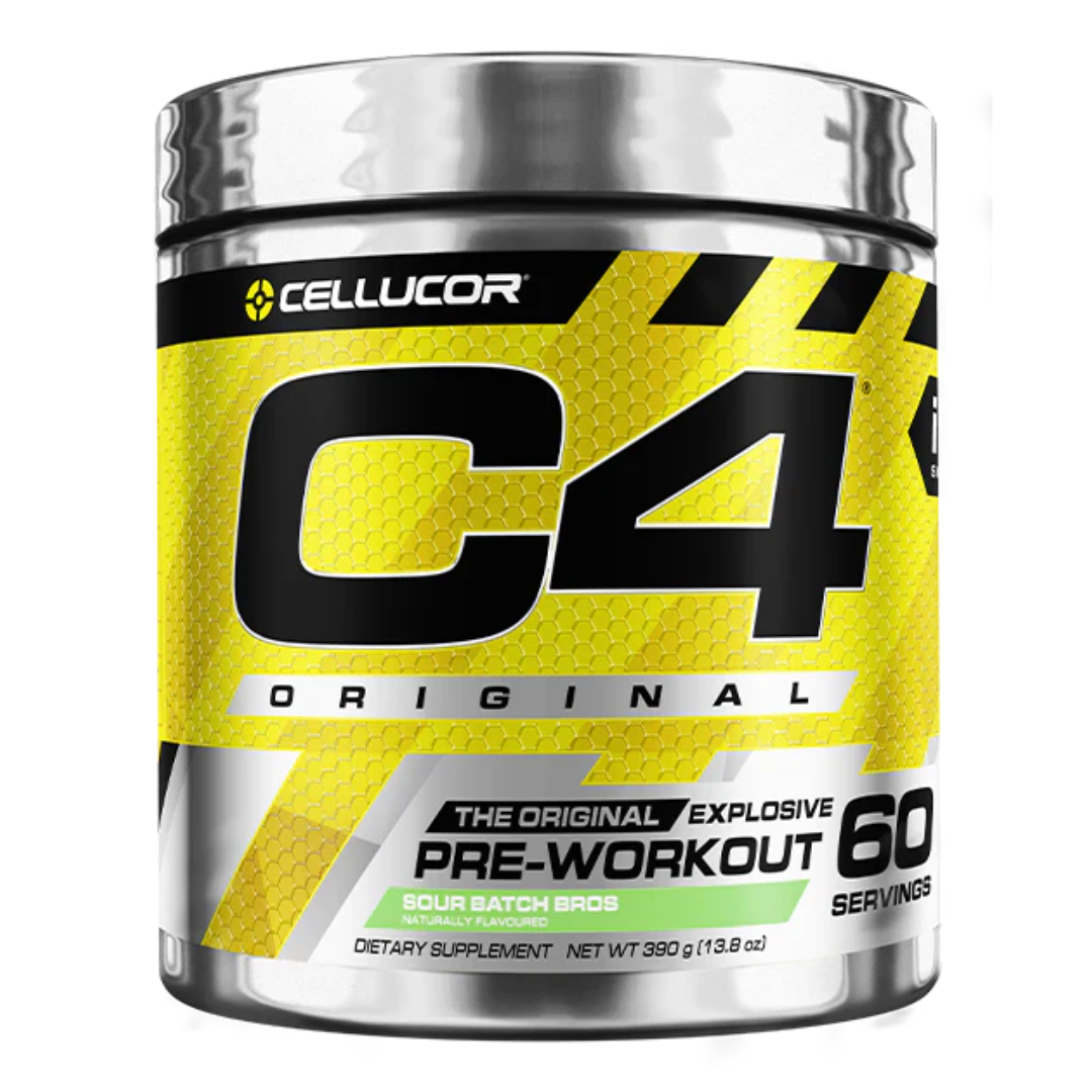 C4 ORIGINAL PRE WORKOUT sour batch bros