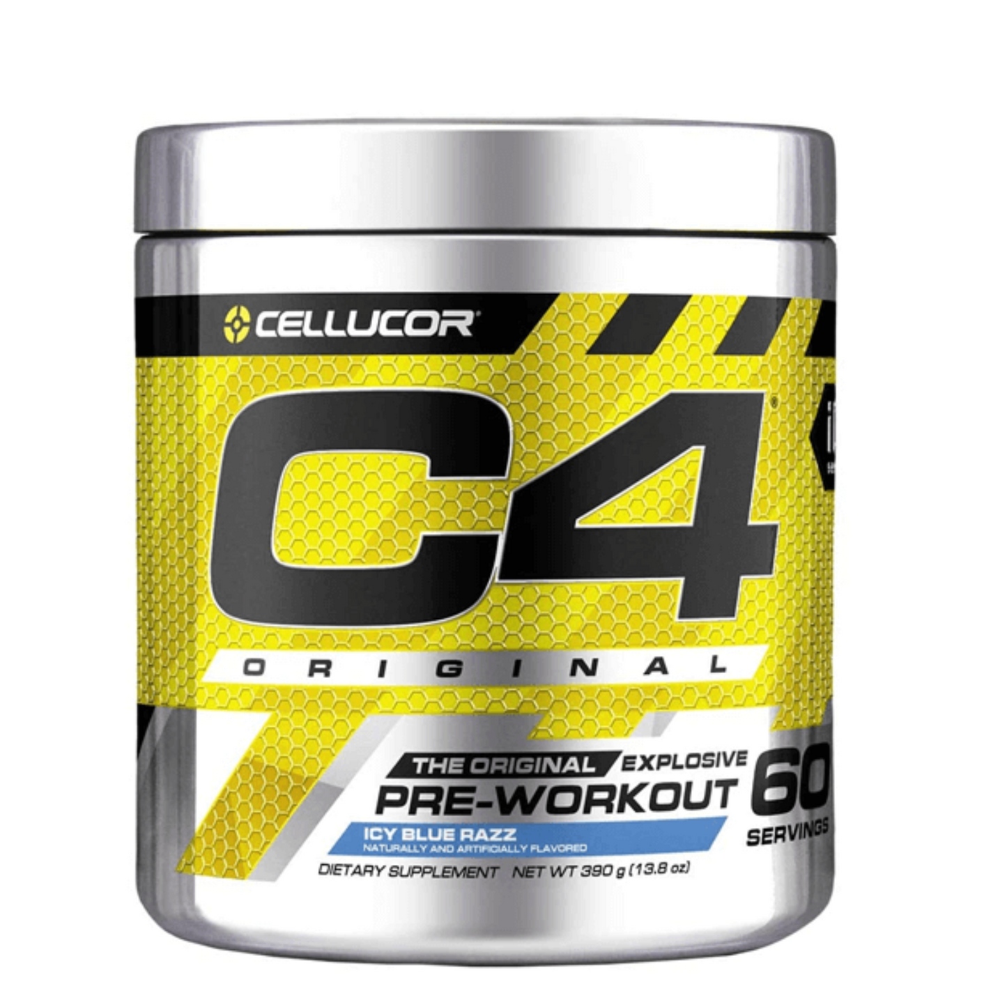 CELLUCOR C4 ORIGINAL PRE WORKOUT POWDER Icy blue Razz