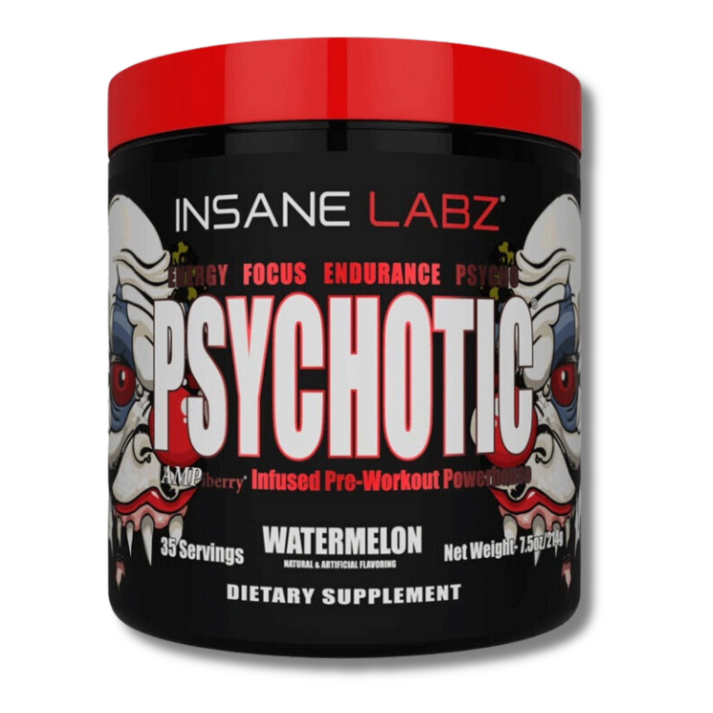 INSANE LABZ  PSYCHOTIC pre-workout  watermelon