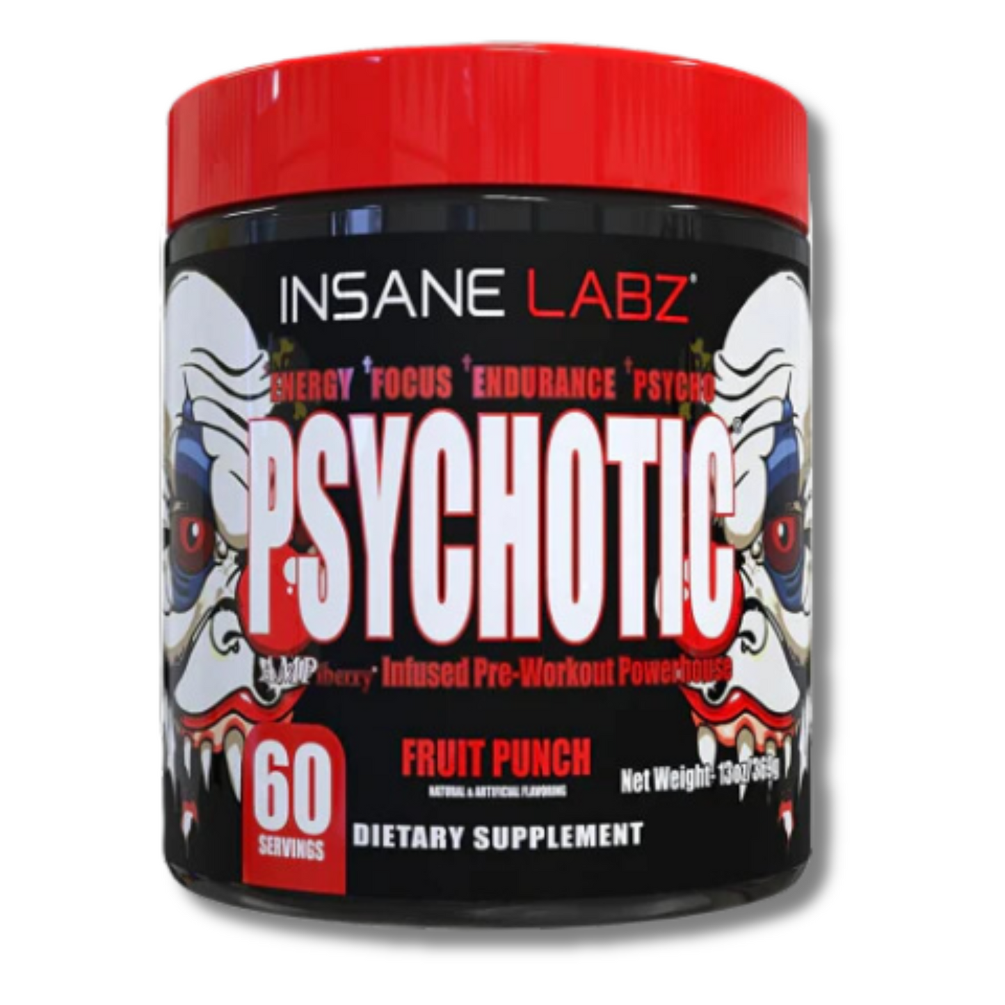 Insane Lab PSYCHOTIC preworkout fruitpunch