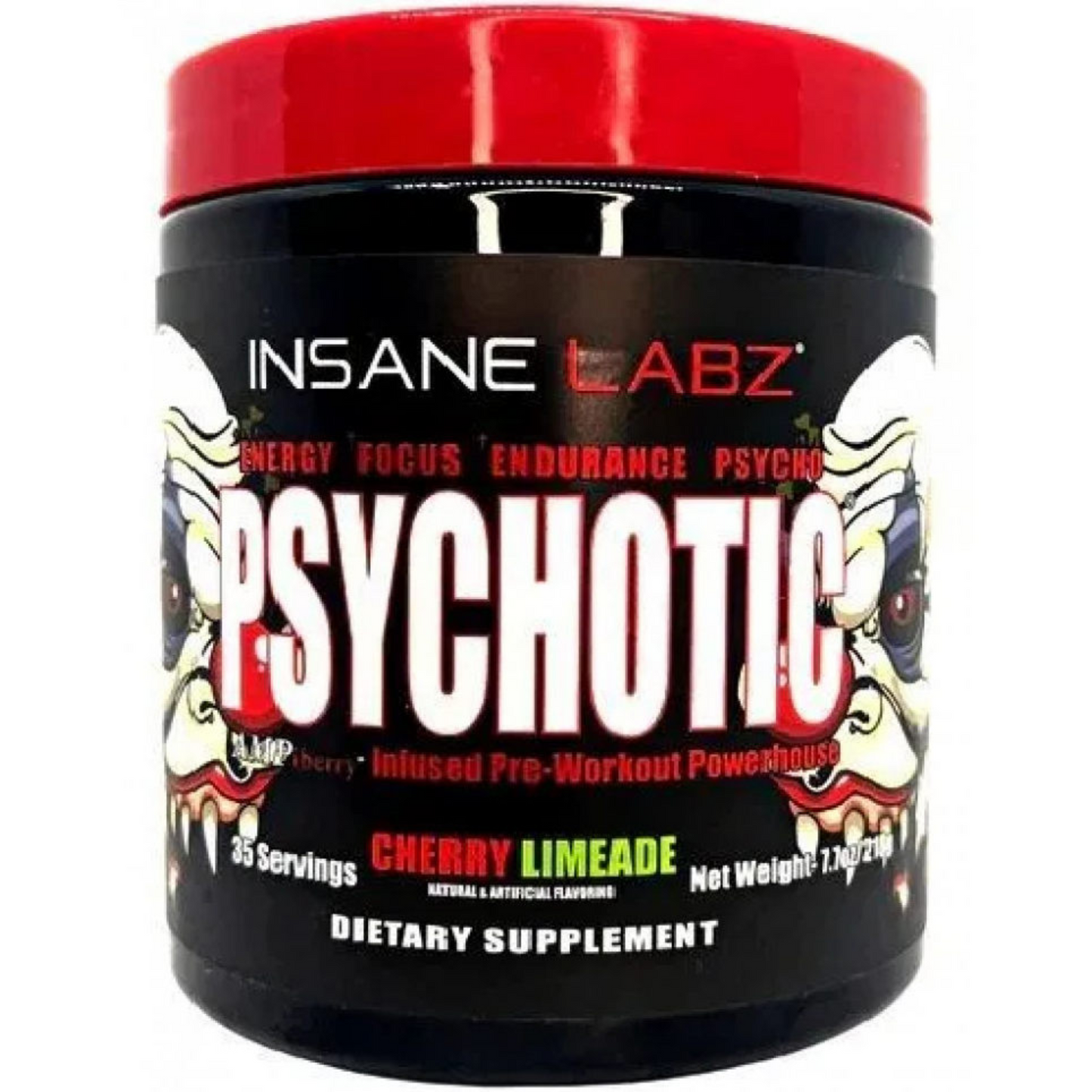 Insane Lab PSYCHOTIC preworkout cherrylimeade