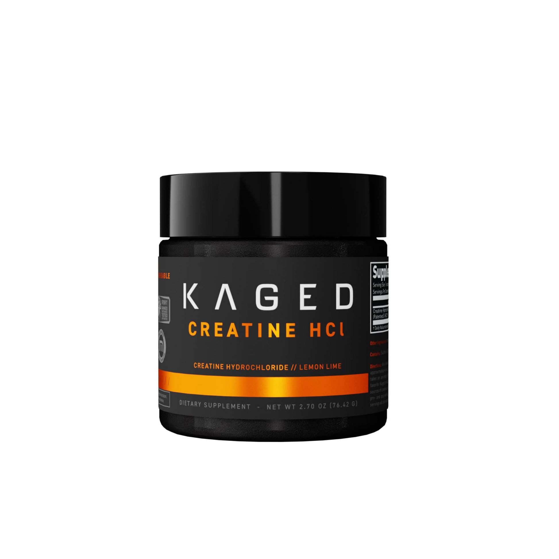 CREATINE HCL KAGED Lemon Lime