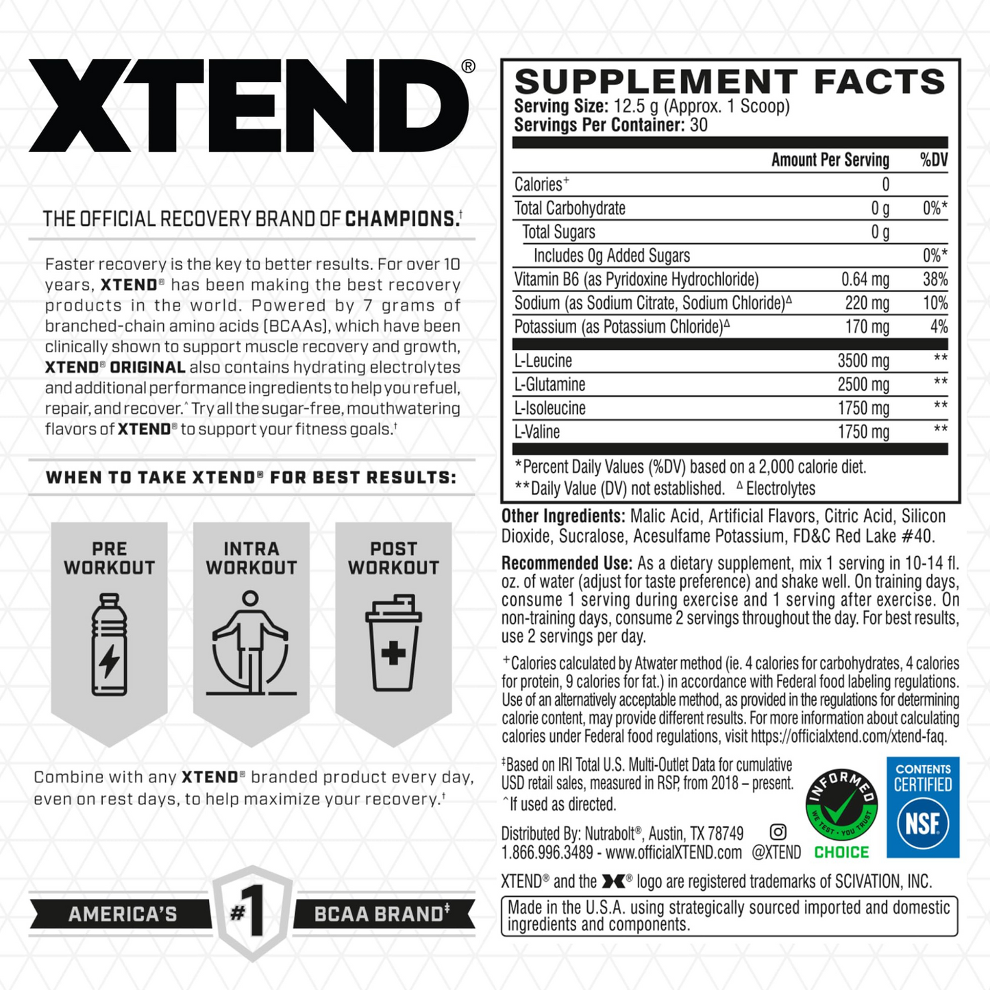 Xtend BCAA