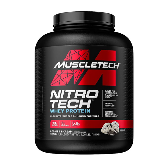 MUSCLETECH  NITROTECH BY MUSCLETECH