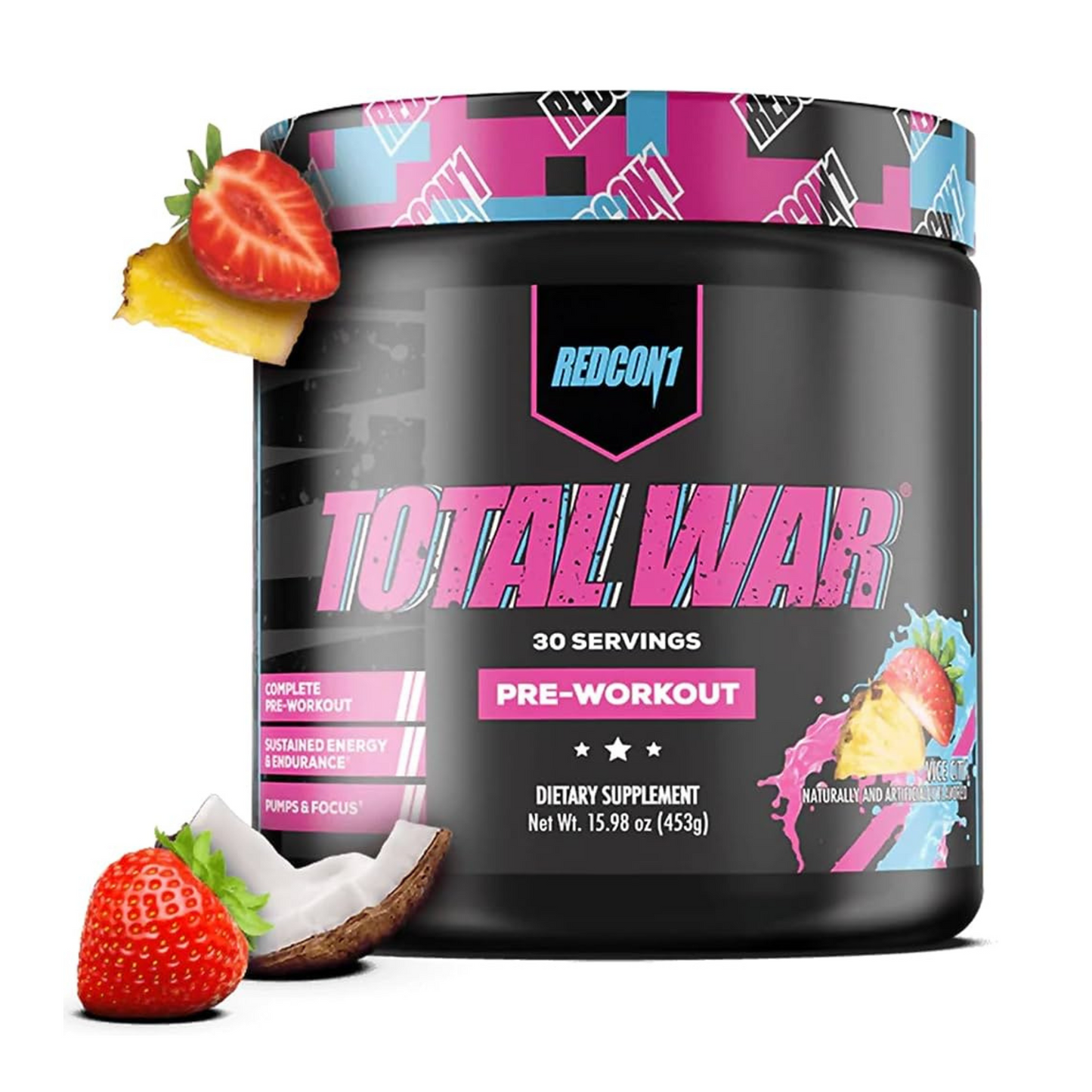 REDCON1  TOTAL WAR PREWORKOUT Vice city flavour