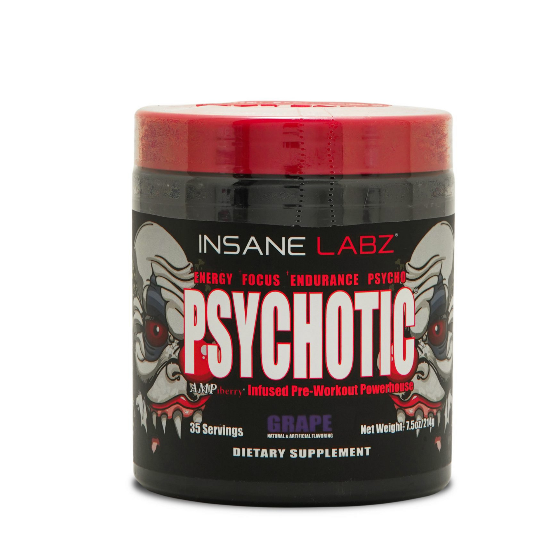 INSANE LABZ  PSYCHOTIC pre-workout grapes