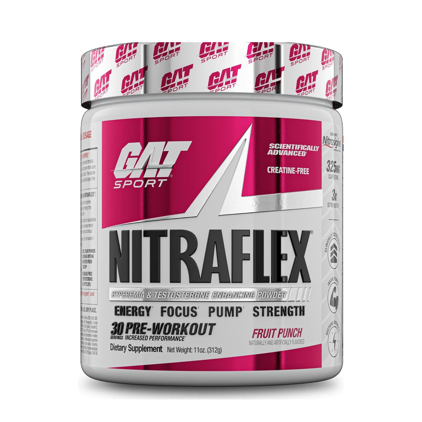 GAT  NITRAFLEX ADVANCED Pre-Workout fruit punch